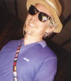 Peter in hat and shades